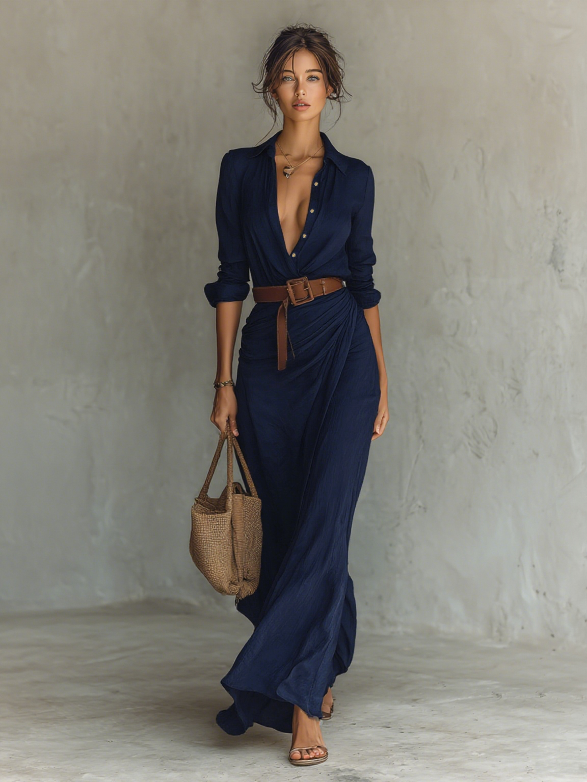 Amparo – Vestido Imperial Chic