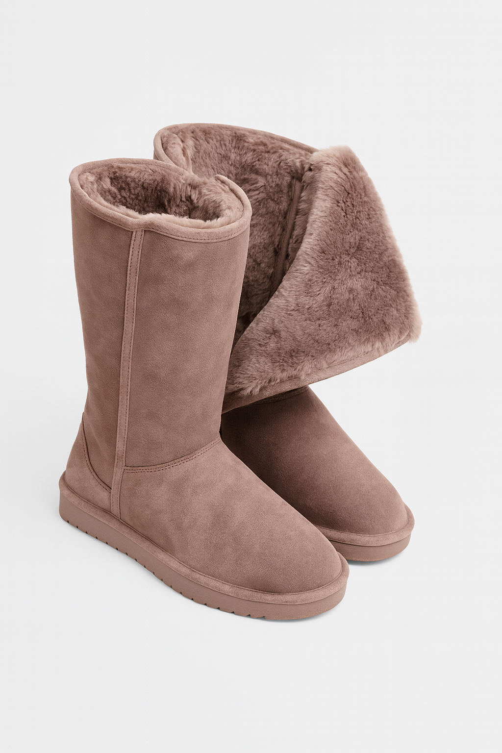Botas de invierno impermeables con forro para mujer