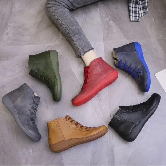 Botas de piel sintética de alta calidad para mujer