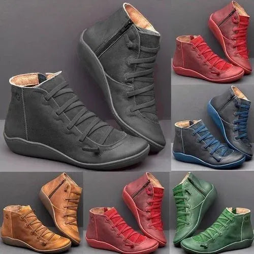 Botas de piel sintética de alta calidad para mujer
