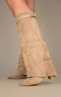 Botas elegantes hasta la rodilla para mujer