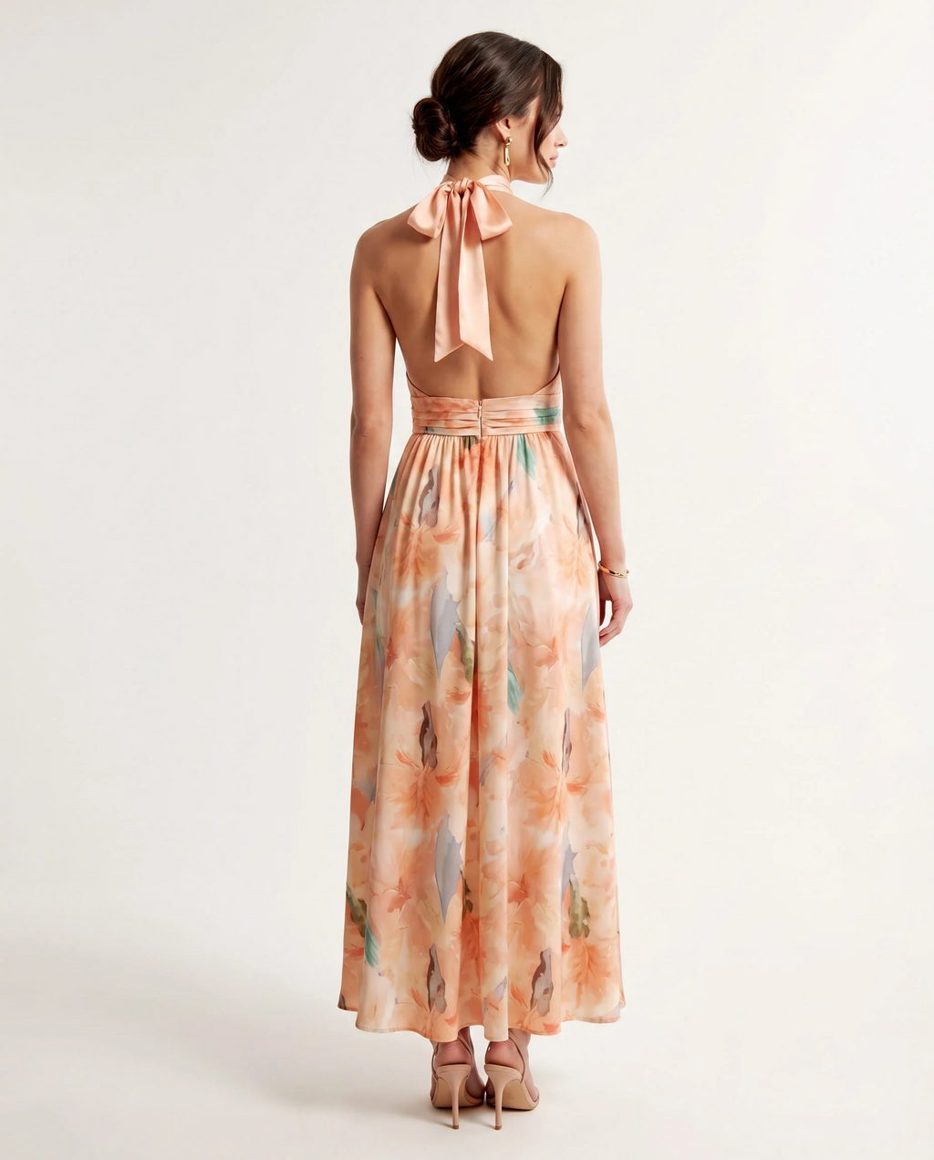 Lucía - Vestido Peach Hour