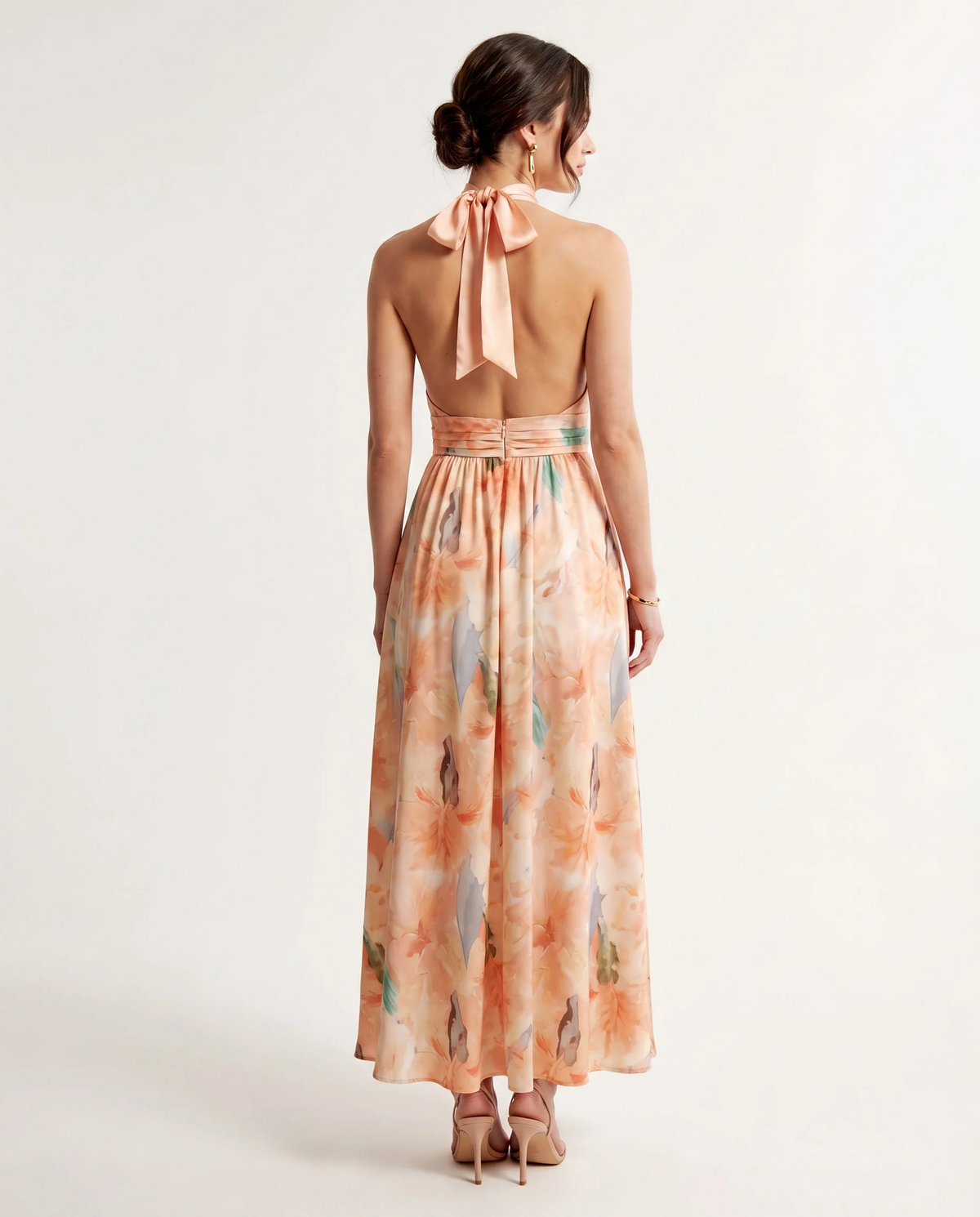 Lucía - Vestido Peach Hour