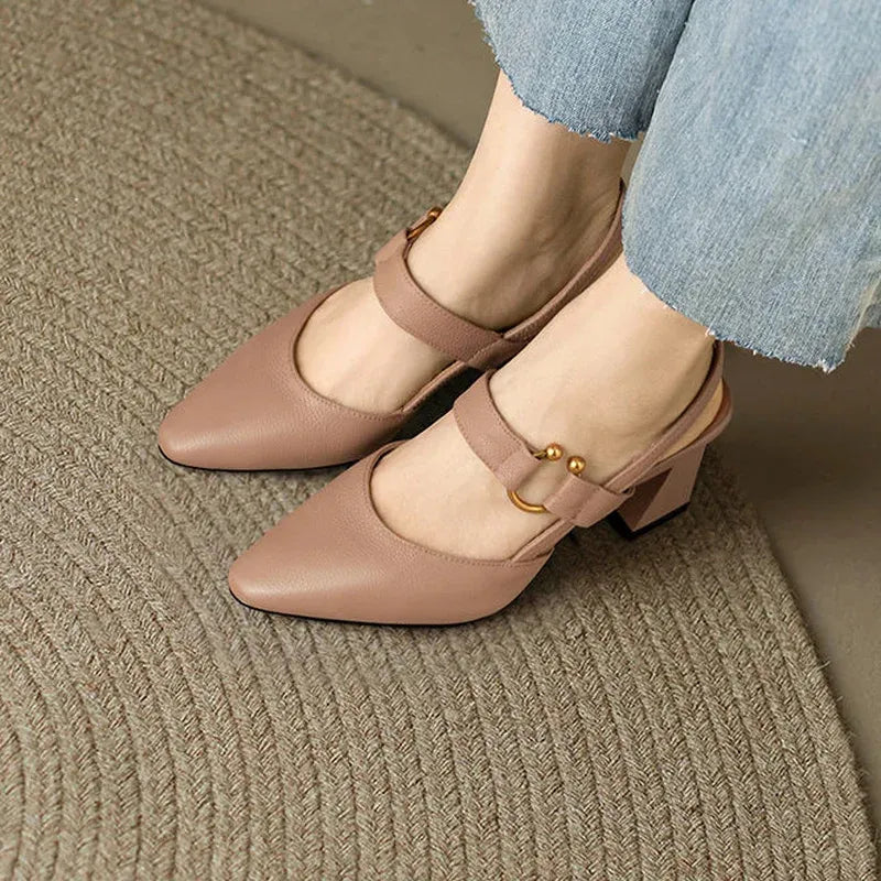 Zapatos de tacón alto elegantes y con buen soporte para mujer