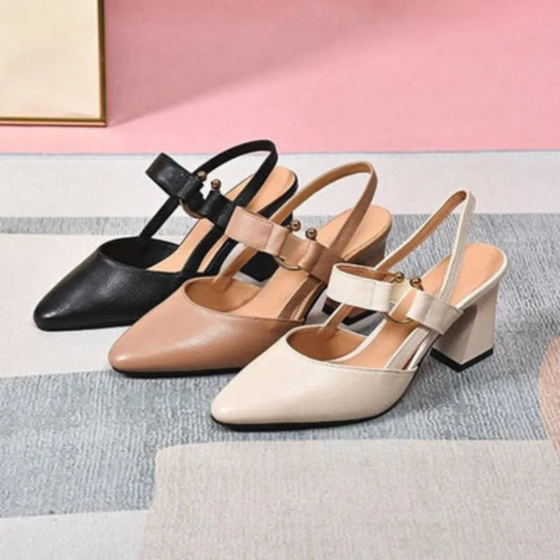 Zapatos de tacón alto elegantes y con buen soporte para mujer