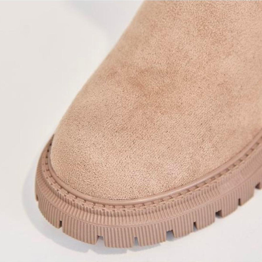 Botas de invierno impermeables con pelo cálido para mujer