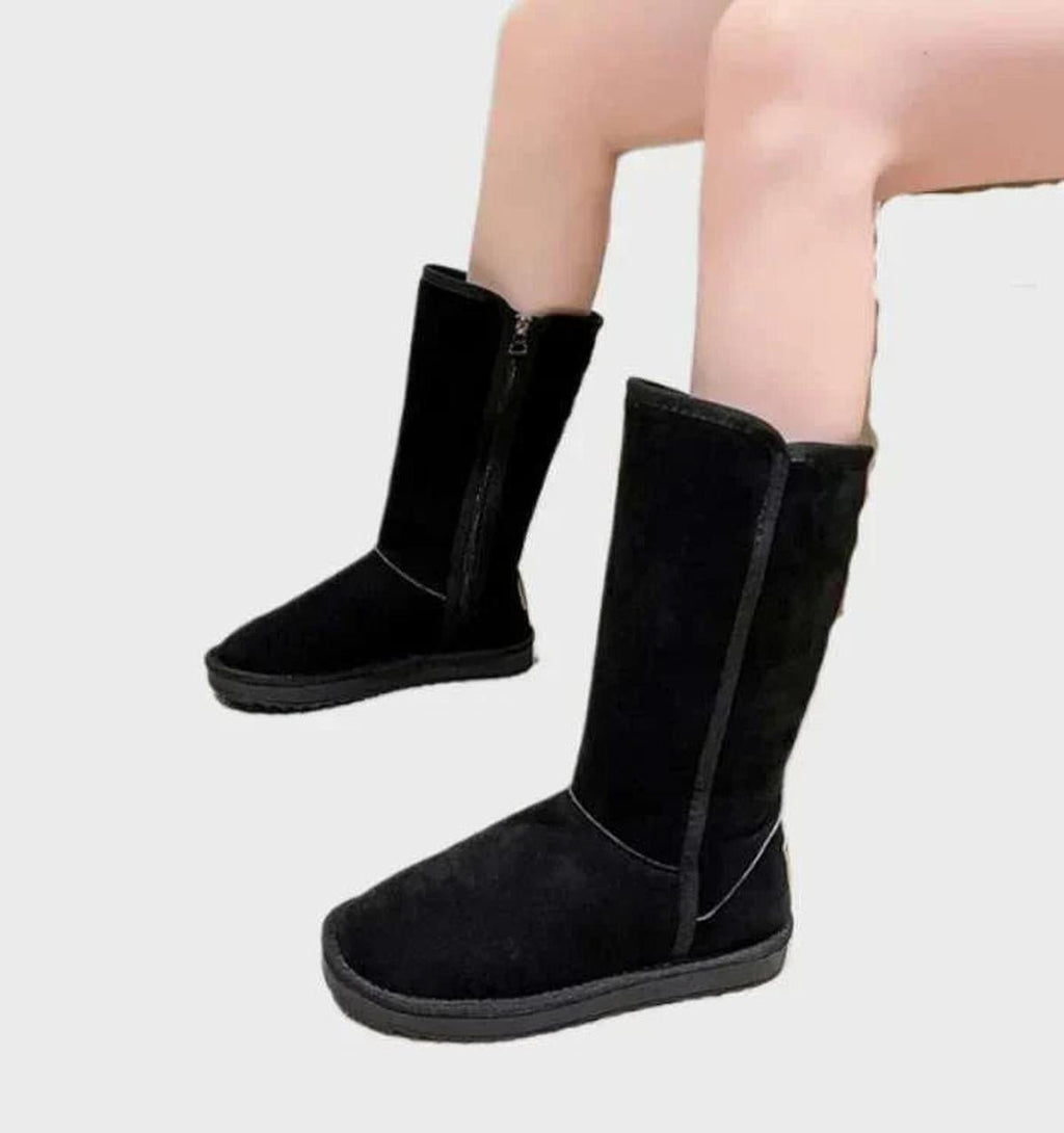 Botas de invierno impermeables con forro para mujer