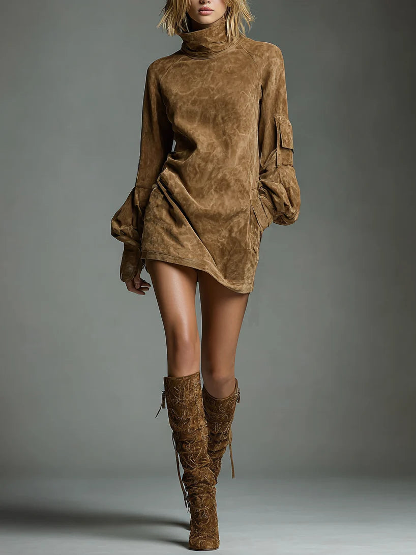 Lola – Vestido Café Milán