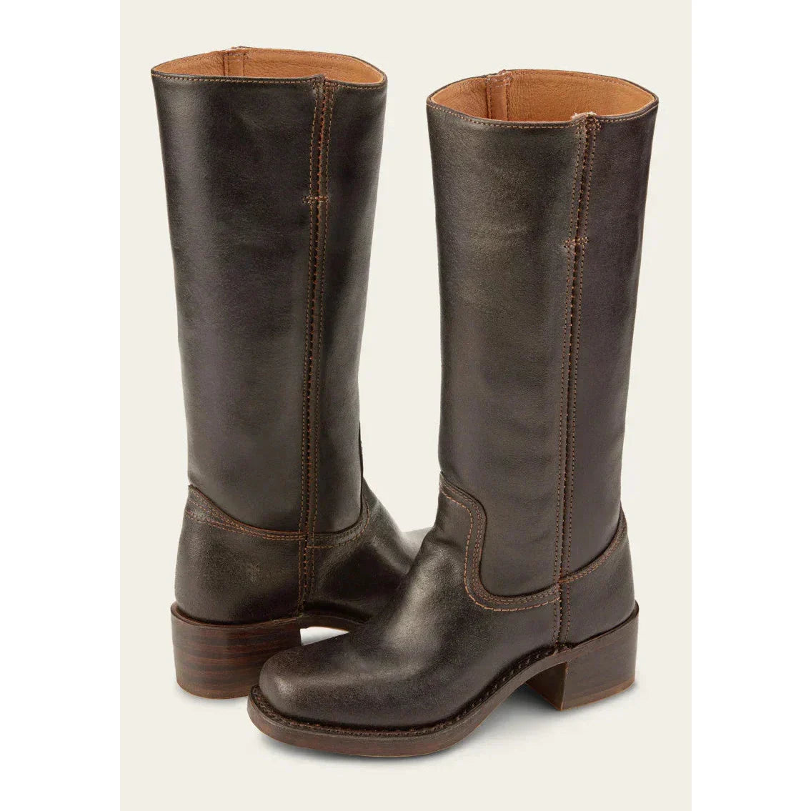 Botas de inspiración cowboy hasta la rodilla para mujer