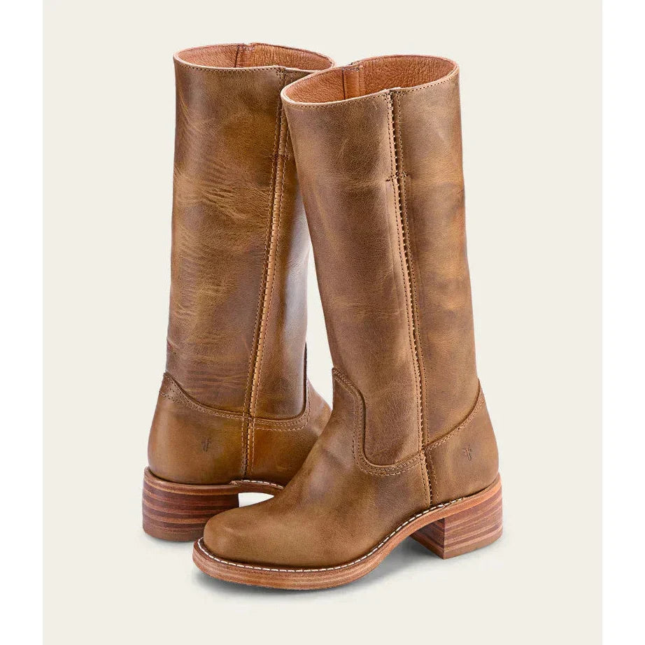 Botas de inspiración cowboy hasta la rodilla para mujer