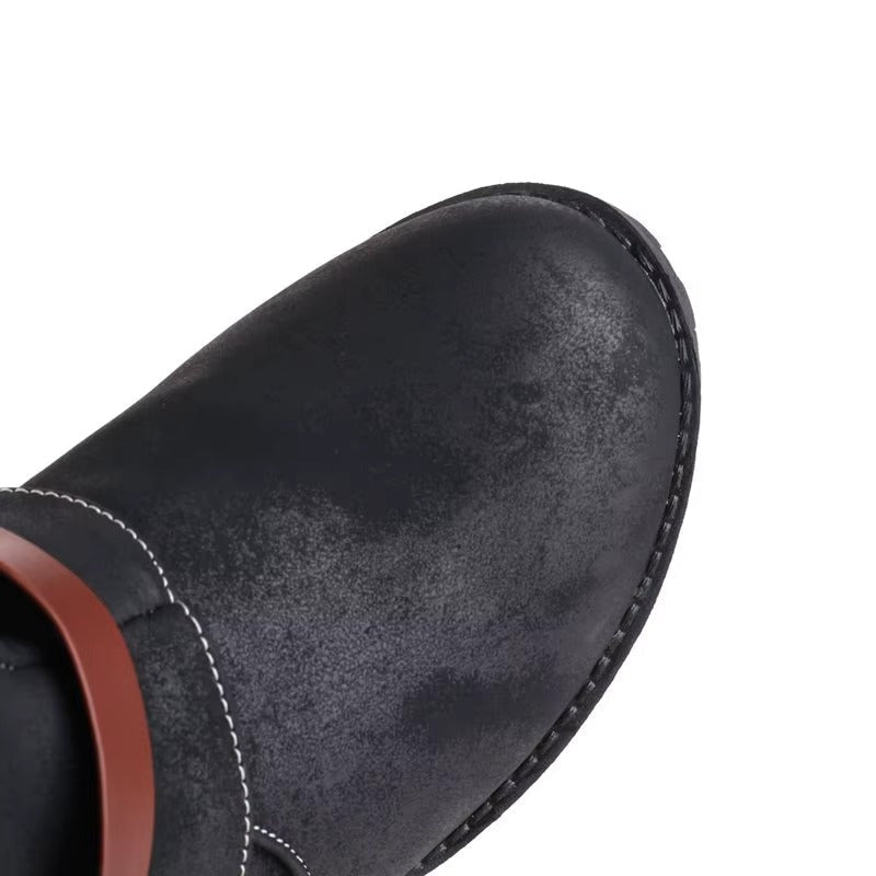 Botas hasta la rodilla con suela de goma antideslizante para mujer